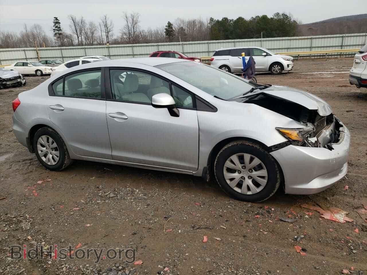 2012 HONDA CIVIC - VIN: 2HGFB2F50CH564543 - Фото 4