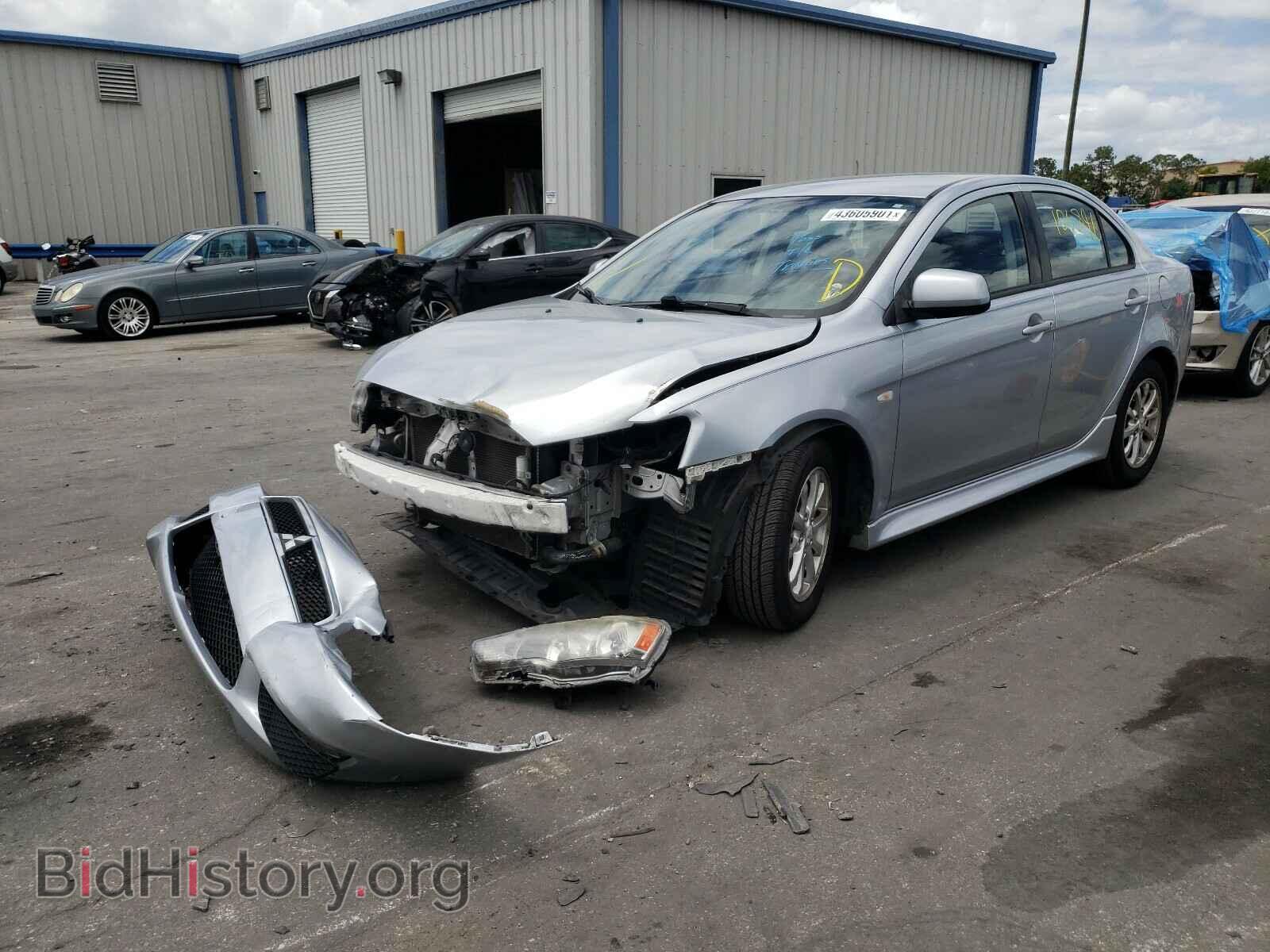 2010 MITSUBISHI LANCER - VIN: JA32U2FUXAU015164 - Фото 2