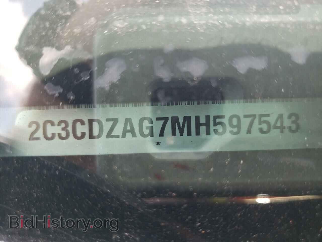 2021 DODGE CHALLENGER - VIN: 2C3CDZAG7MH597543 - Photo 10