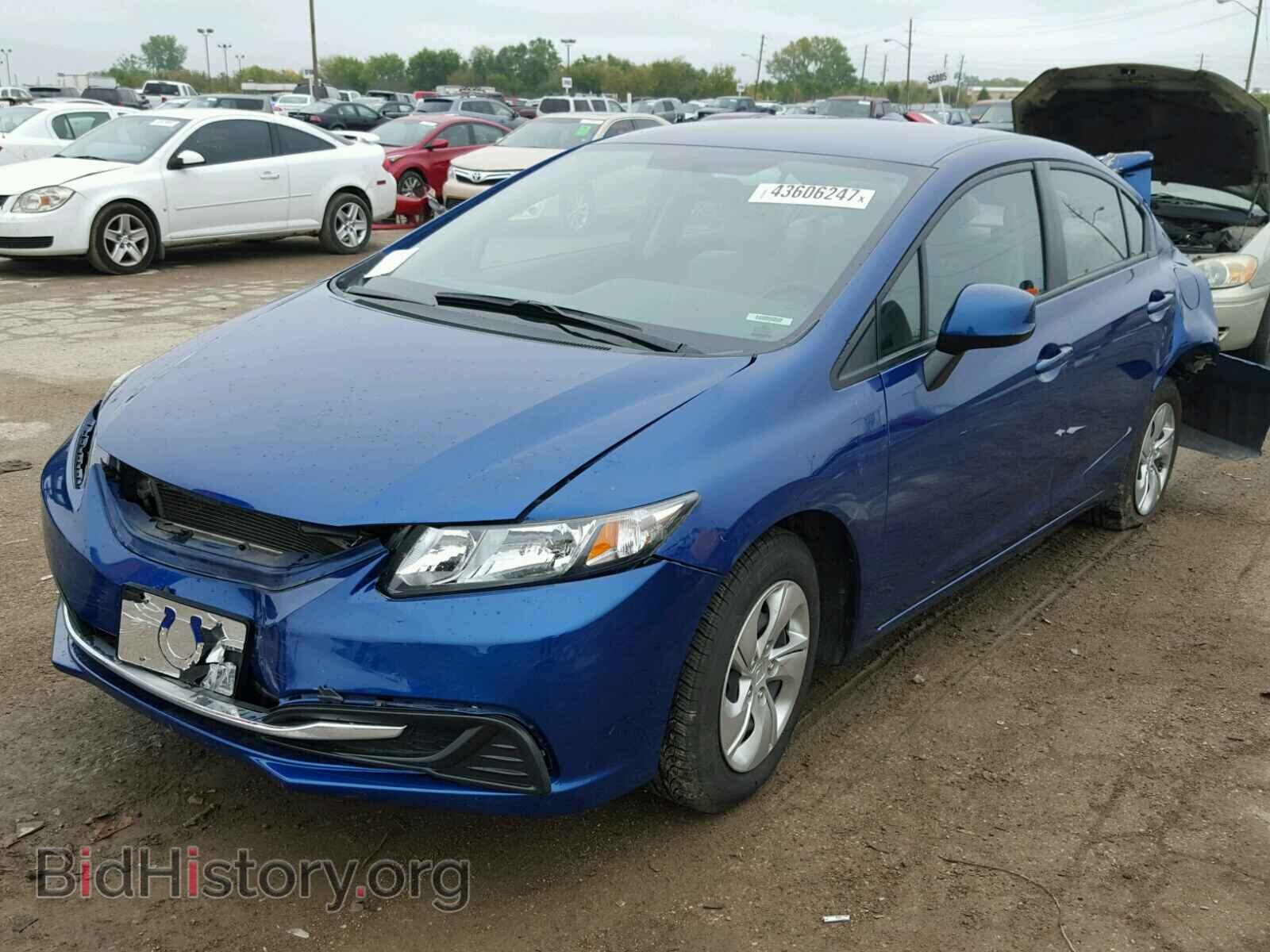 2013 HONDA CIVIC - VIN: 19XFB2F50DE090458 - Фото 2