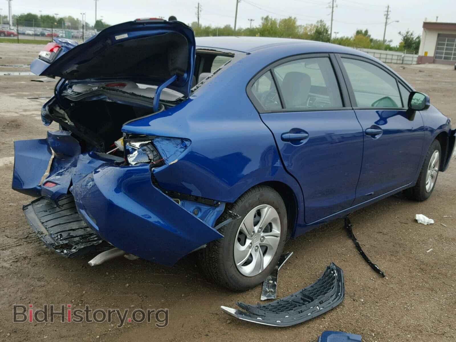 2013 HONDA CIVIC - VIN: 19XFB2F50DE090458 - Фото 4