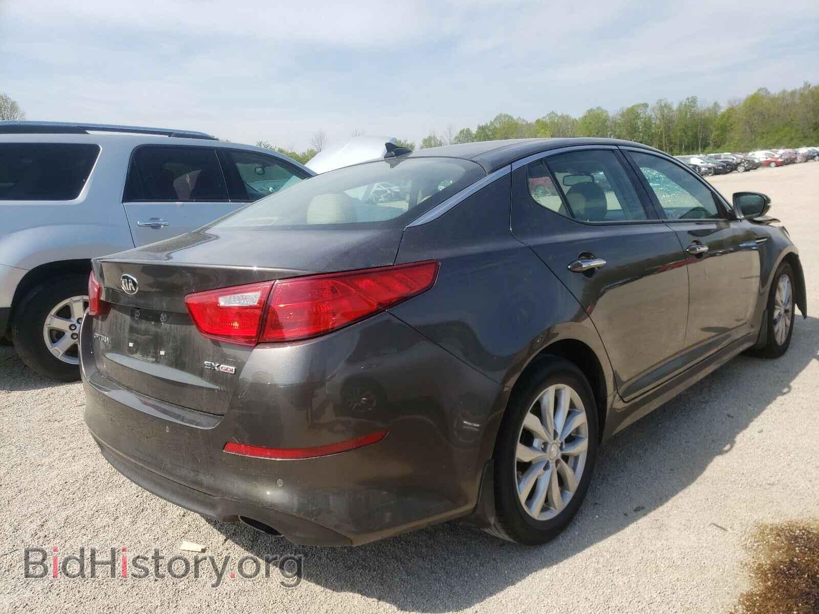 2015 KIA OPTIMA - VIN: 5XXGN4A77FG393442 - Фото 4