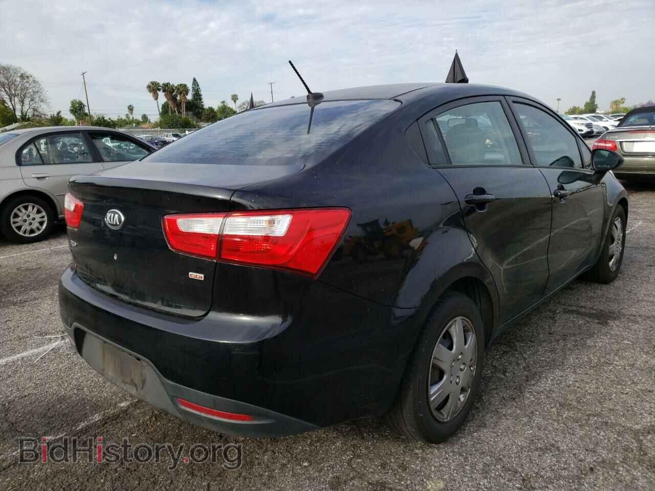 2013 KIA RIO - VIN: KNADM4A39D6138142 - Фото 4