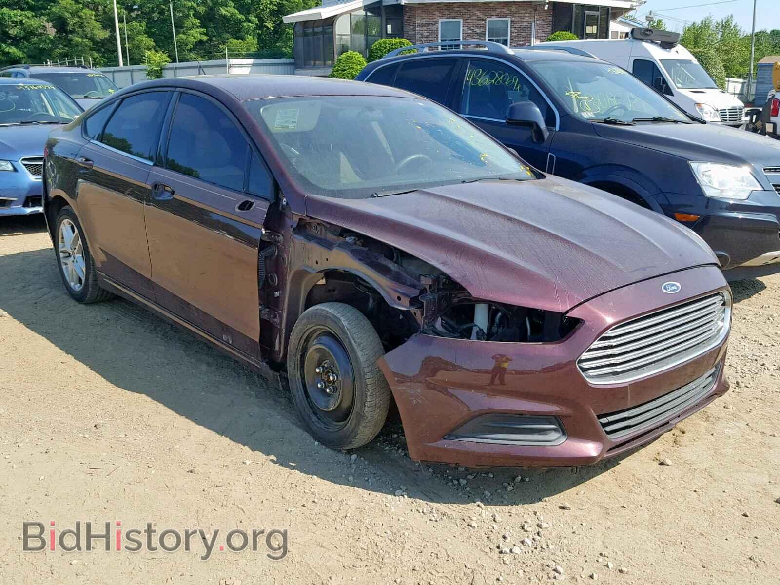Фотография 3FA6P0H71DR168846 - FORD FUSION SE 2013