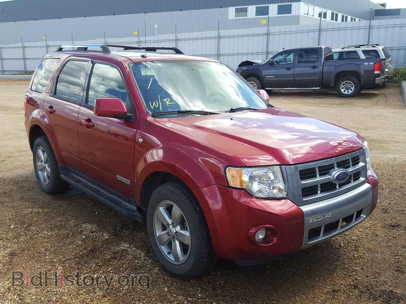 Photo 1FMCU94148KD97961 - FORD ESCAPE 2008