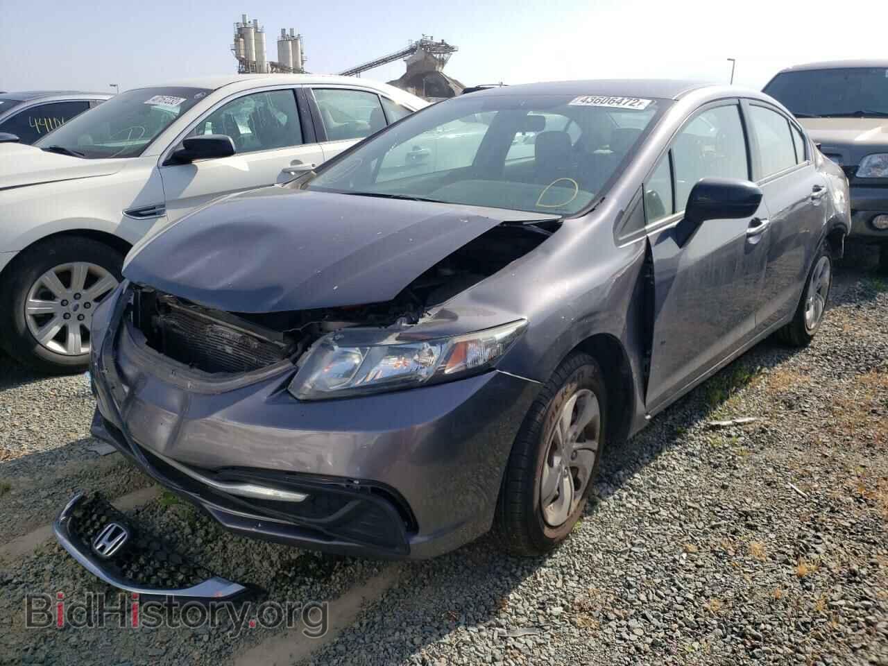 2015 HONDA CIVIC - VIN: 19XFB2F58FE073040 - Фото 2