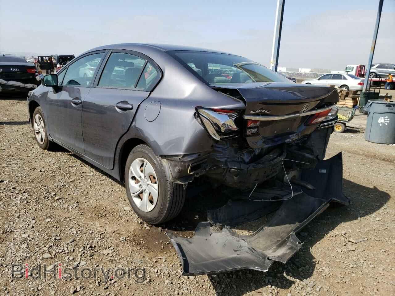 2015 HONDA CIVIC - VIN: 19XFB2F58FE073040 - Фото 3