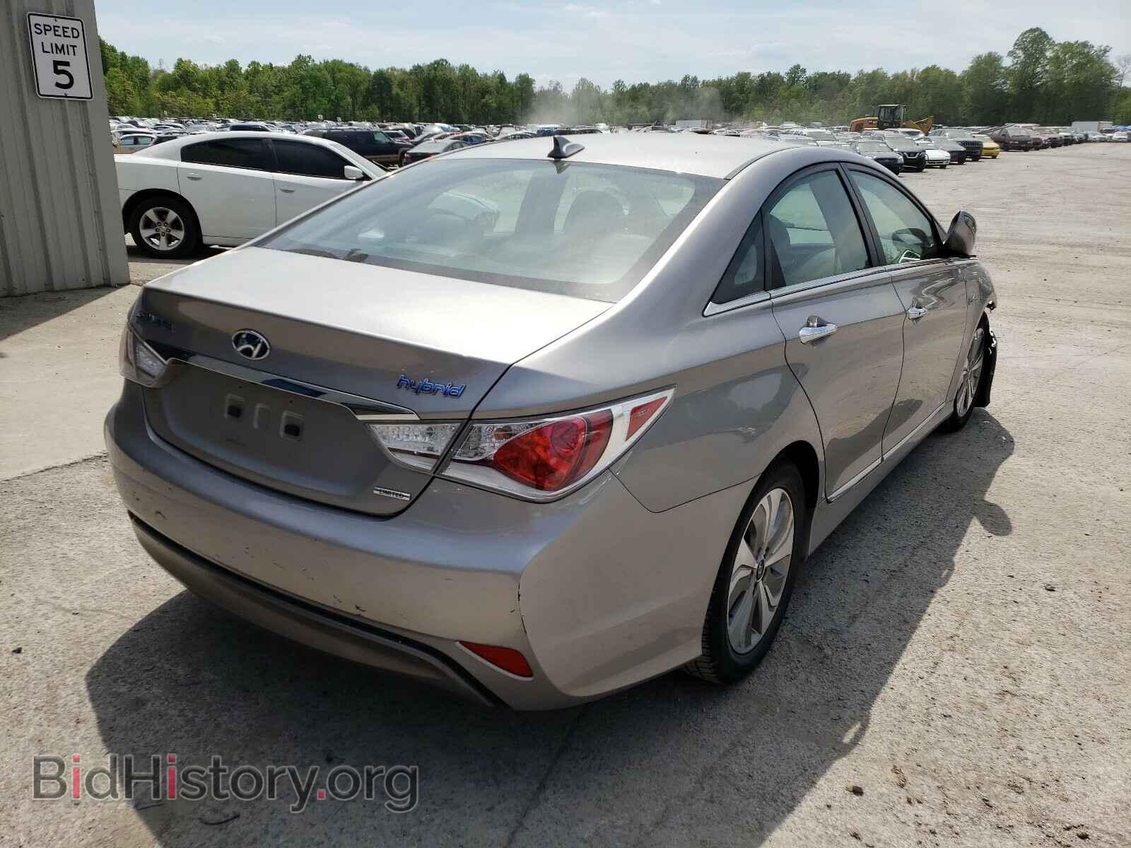 2013 HYUNDAI SONATA - VIN: KMHEC4A49DA101524 - Фото 4