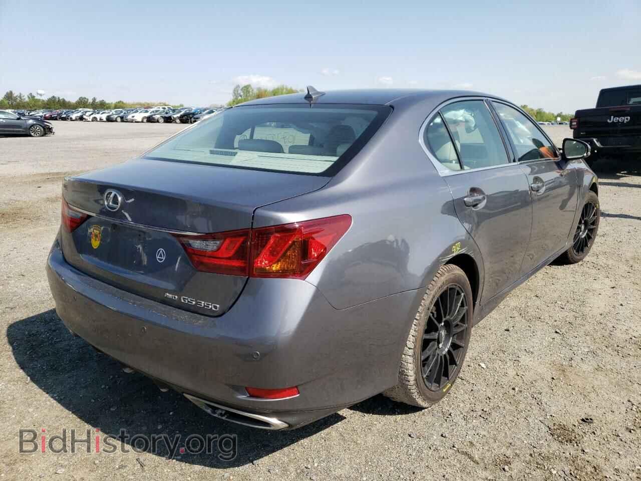 2013 LEXUS GS350 - VIN: JTHCE1BL0D5011888 - Фото 4