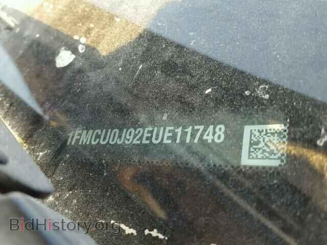 2014 FORD ESCAPE - VIN: 1FMCU0J92EUE11748 - Фото 10