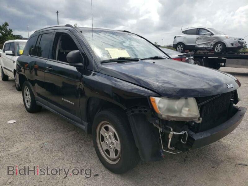 2012 Jeep COMPASS Compass SP (VIN 1C4NJCBAXCD553889) — фото 1 из 10, Copart, повреждение: передняя часть