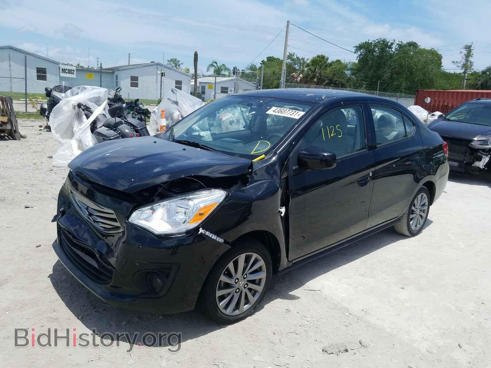 2019 MITSUBISHI MIRAGE - VIN: ML32F3FJ1KHF11123 - Фото 2