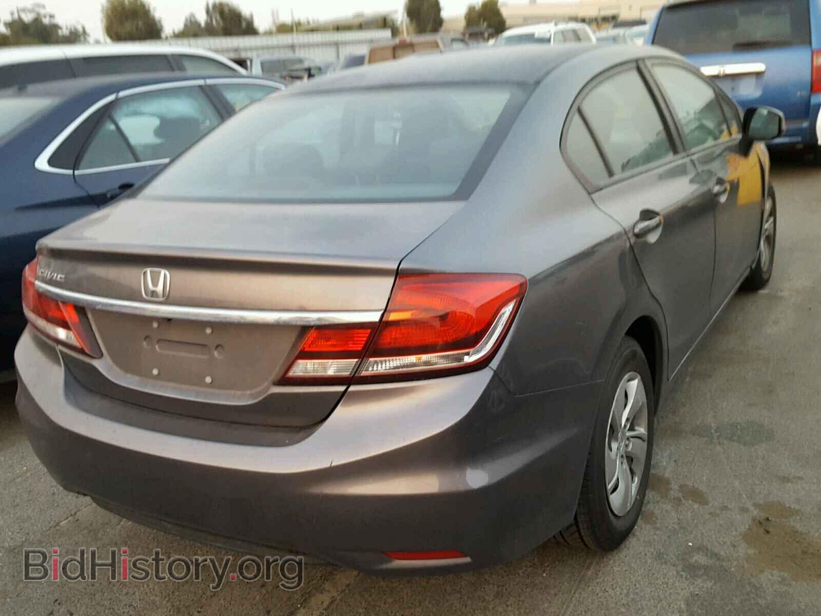2013 HONDA CIVIC - VIN: 19XFB2F51DE285257 - Фото 4
