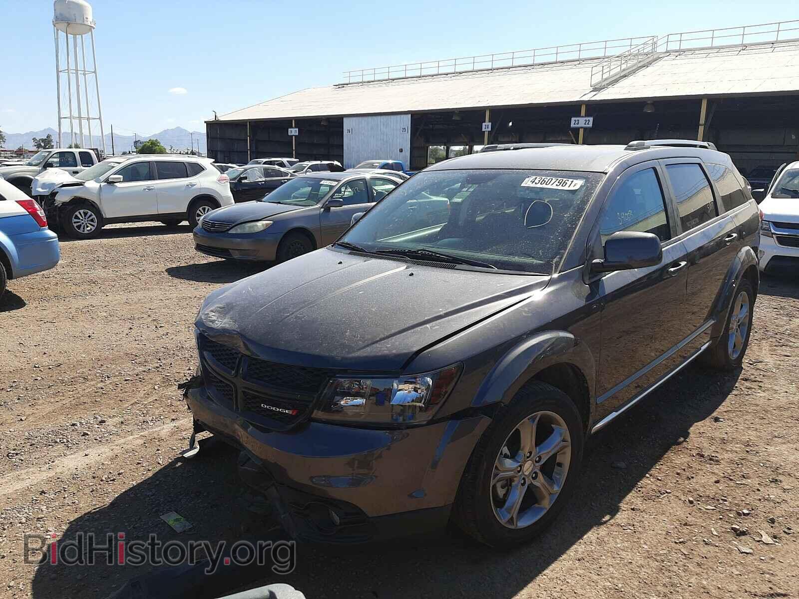 2017 DODGE JOURNEY - VIN: 3C4PDCGG9HT708494 - Фото 2
