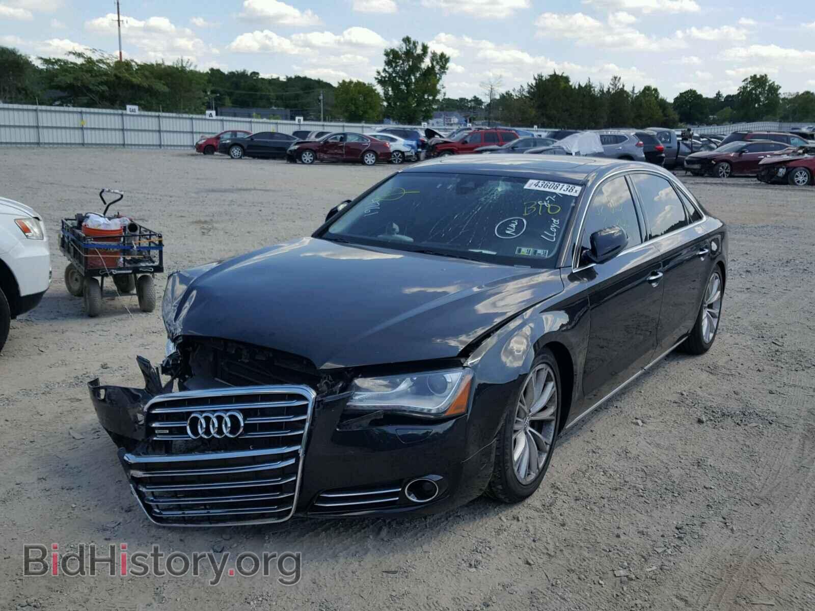 2012 AUDI A8 - VIN: WAURVAFD1CN004605 - Фото 2