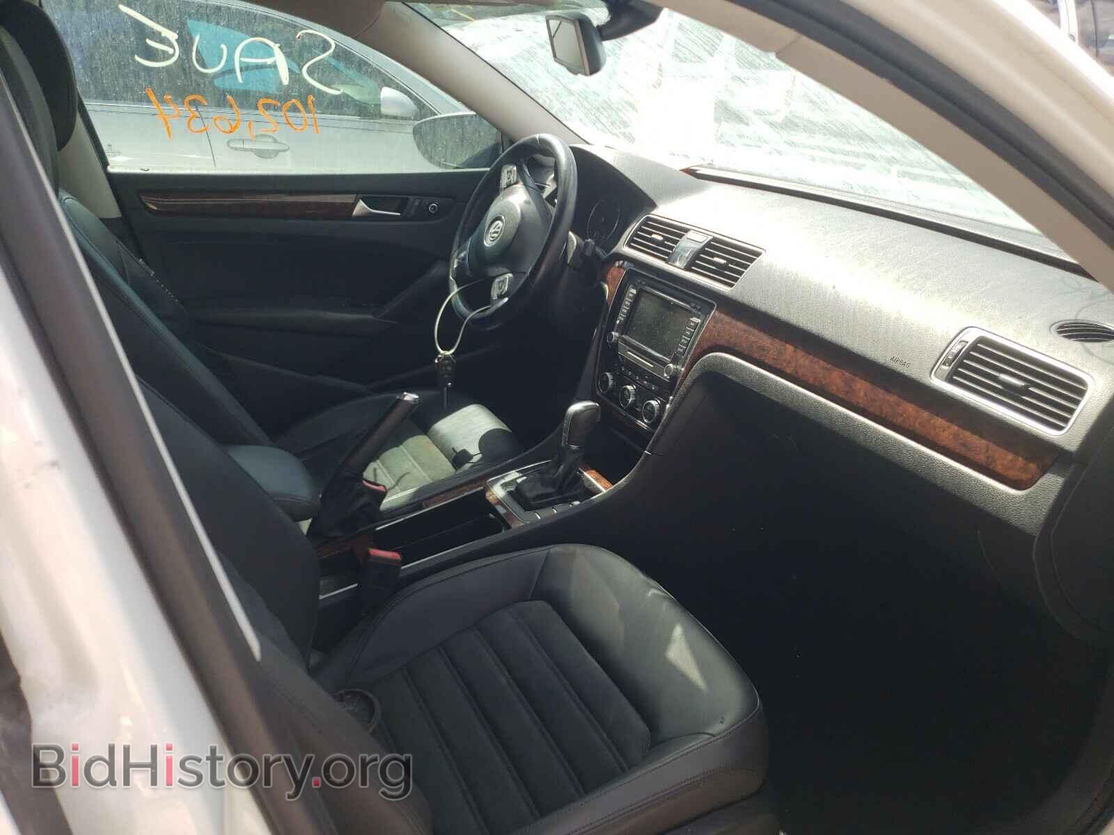 2012 VOLKSWAGEN PASSAT - VIN: 1VWCN7A3XCC013919 - Фото 5