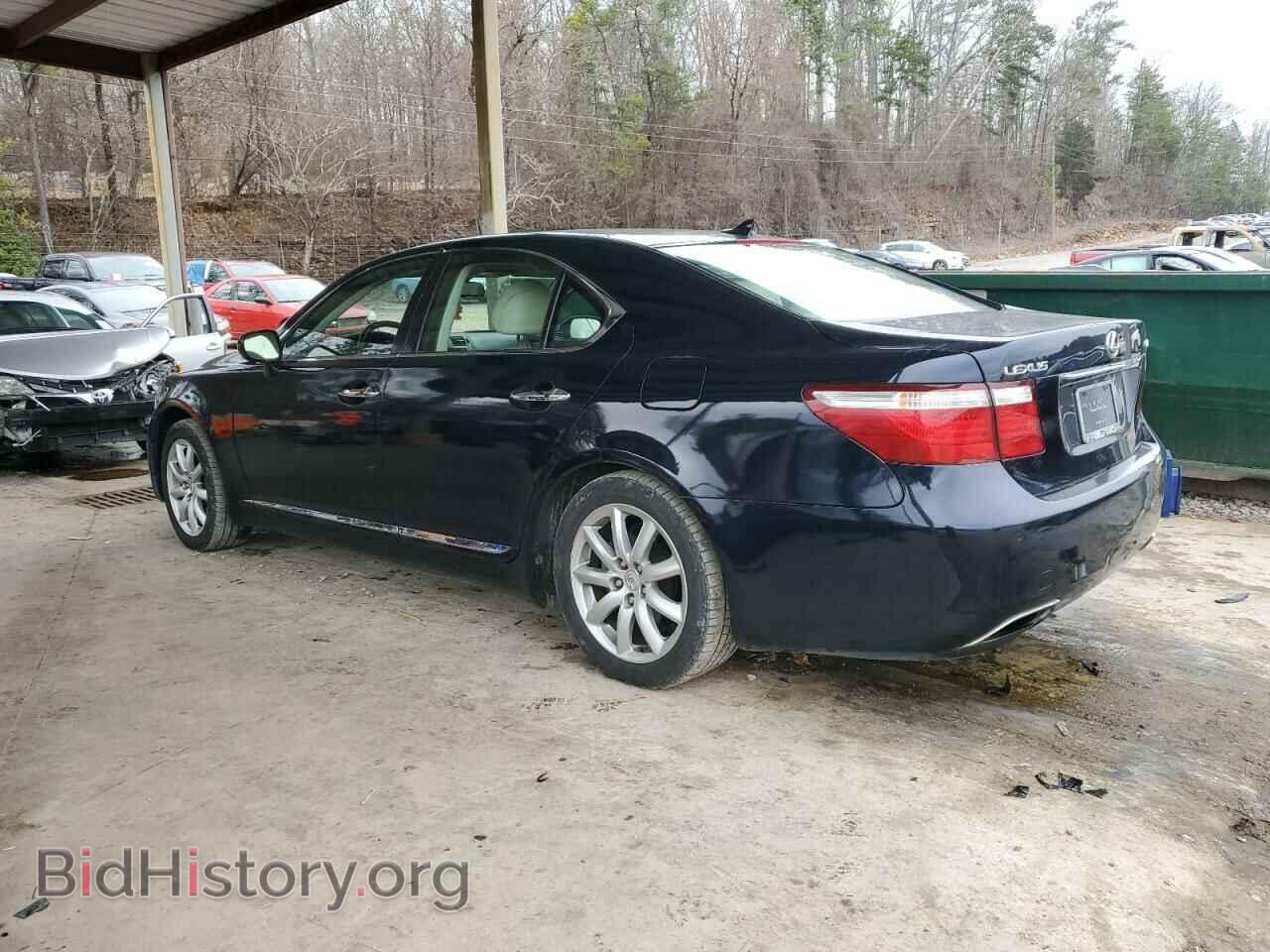 2008 LEXUS LS460 - VIN: JTHBL46F485066261 - Фото 2