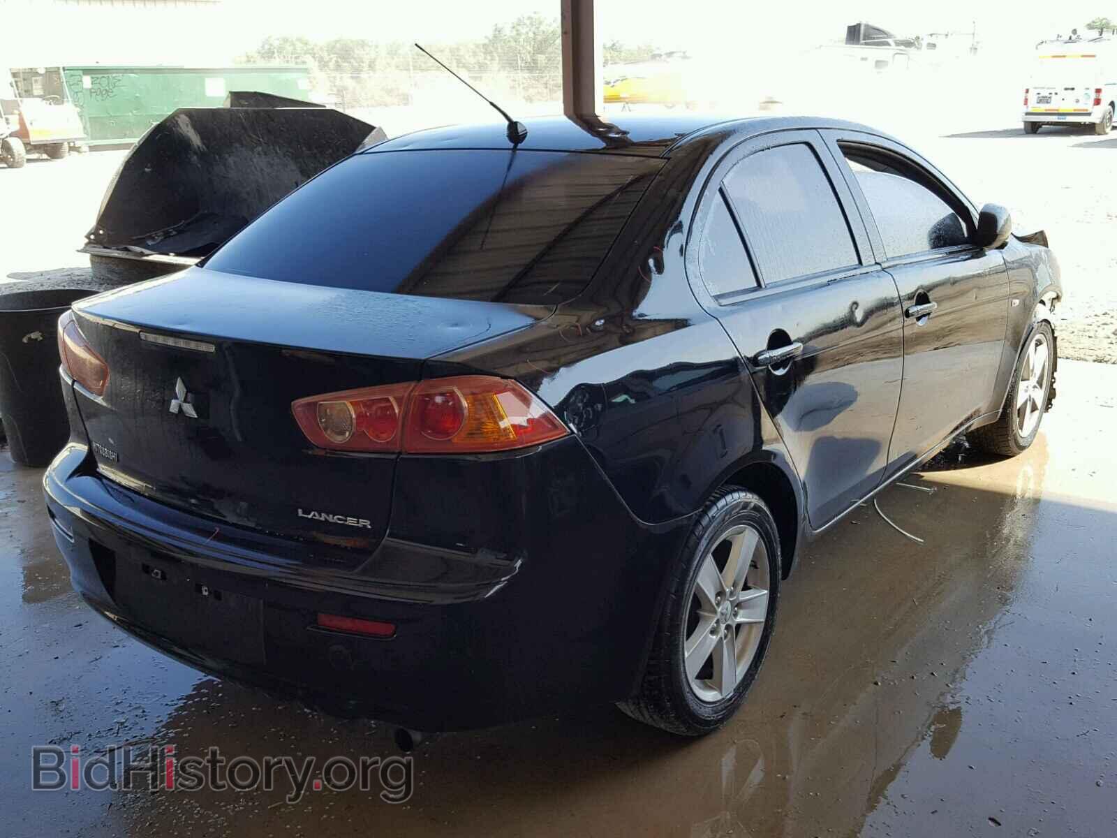 2009 MITSUBISHI LANCER - VIN: JA3AU26U19U037738 - Фото 4