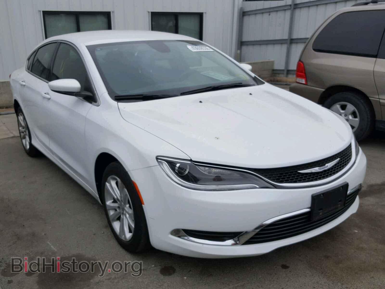 Фотография 1C3CCCAB2GN174448 - CHRYSLER 200 2016