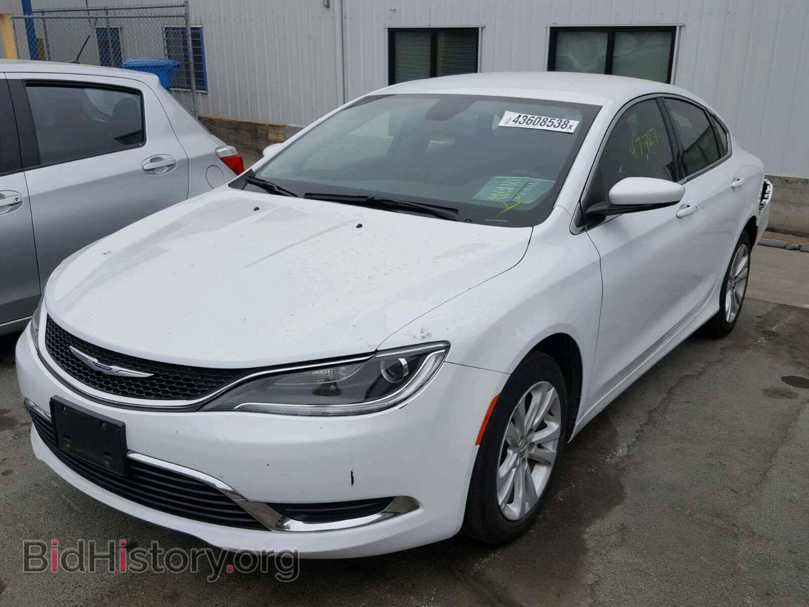 2016 CHRYSLER 200 - VIN: 1C3CCCAB2GN174448 - Фото 2