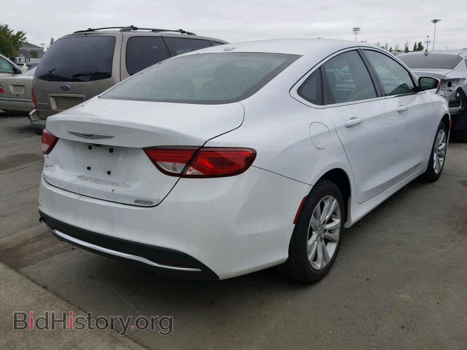 2016 CHRYSLER 200 - VIN: 1C3CCCAB2GN174448 - Фото 4