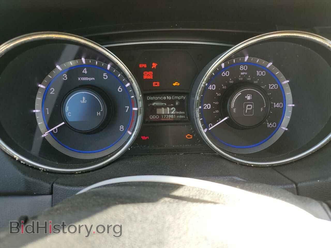 2012 HYUNDAI SONATA - VIN: 5NPEC4AC2CH352100 - Фото 9