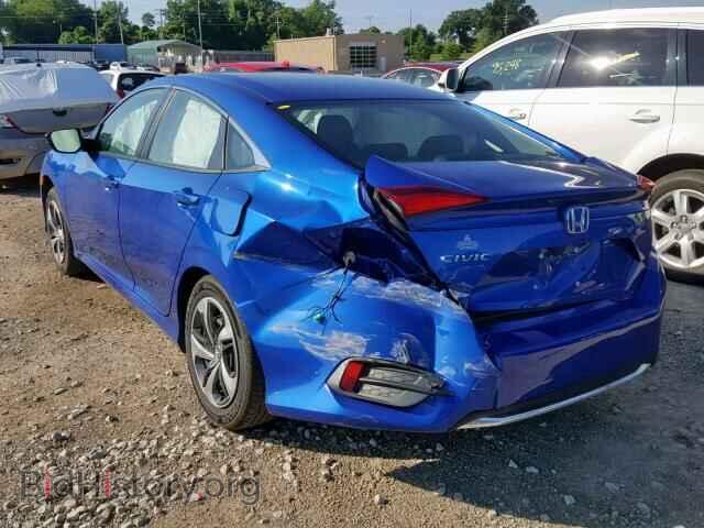 2019 HONDA CIVIC LX - VIN: 2HGFC2F65KH511132 - Фото 3