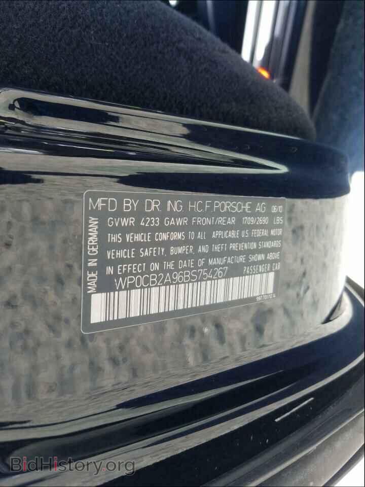 2011 PORSCHE 911 - VIN: WP0CB2A96BS754267 - Фото 10