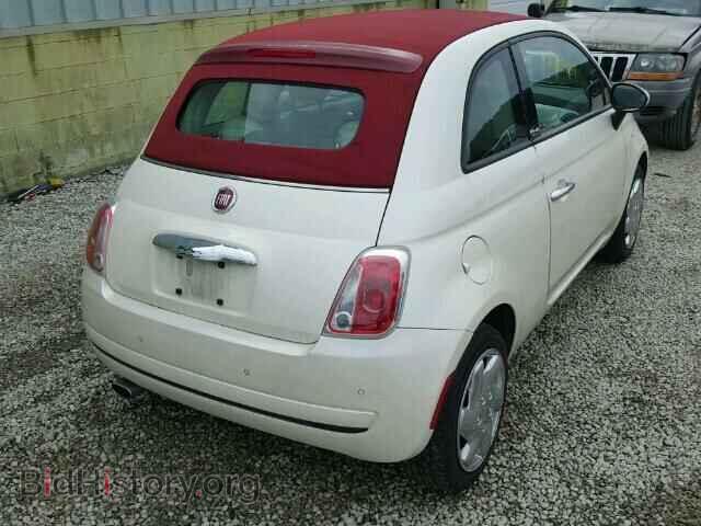 2012 FIAT 500 - VIN: 3C3CFFDR1CT382090 - Фото 4