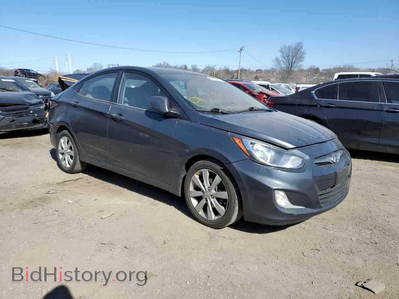 2012 HYUNDAI ACCENT - VIN: KMHCU4AE7CU107302 - Фото 4