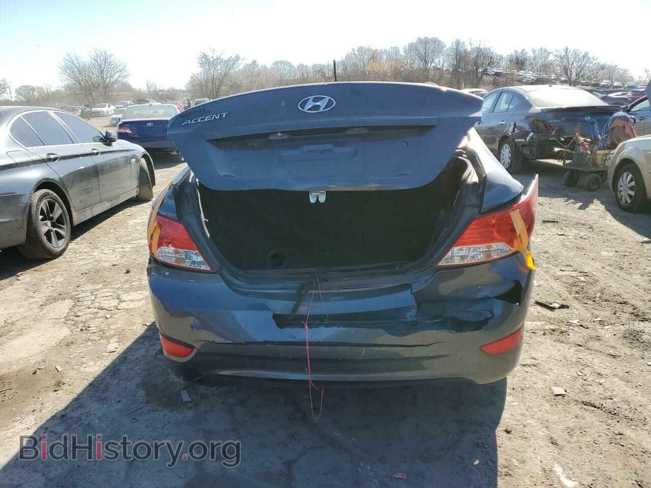 2012 HYUNDAI ACCENT - VIN: KMHCU4AE7CU107302 - Фото 6