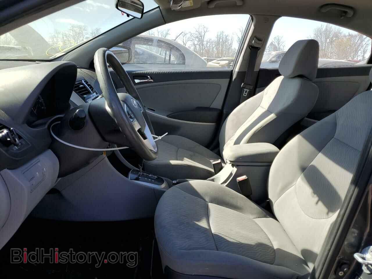 2012 HYUNDAI ACCENT - VIN: KMHCU4AE7CU107302 - Фото 7