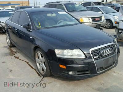 2008 Audi A6 A6 3.2, черный — VIN WAUAH74F08N029448, Copart