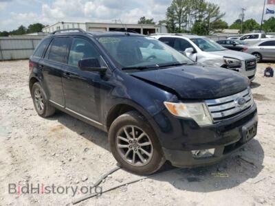 2008 Ford EDGE Edge SEL, синий — VIN 2FMDK38C08BA06446, Copart