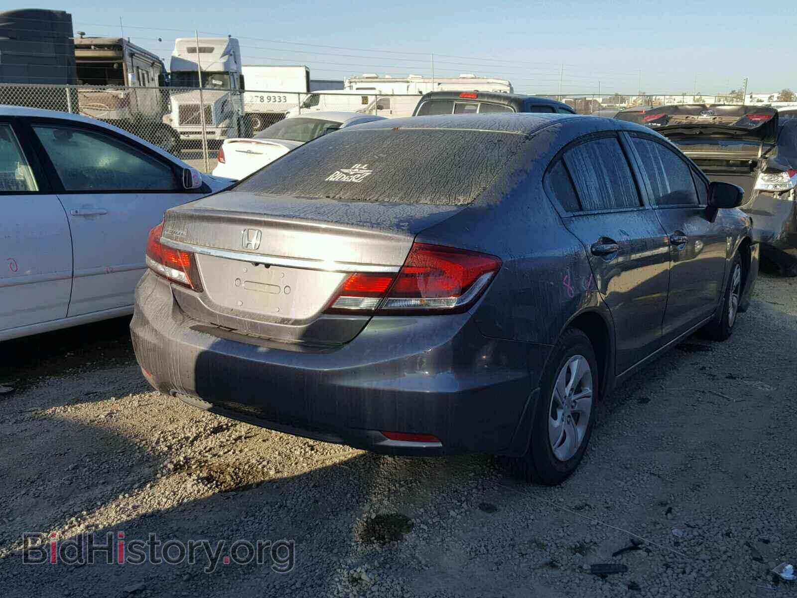 2014 HONDA CIVIC - VIN: 19XFB2F58EE205955 - Фото 4
