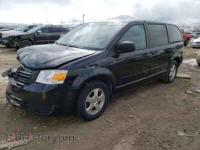 2010 Dodge CARAVAN Grand Cara, black — VIN 2D4RN4DE5AR101891, Copart