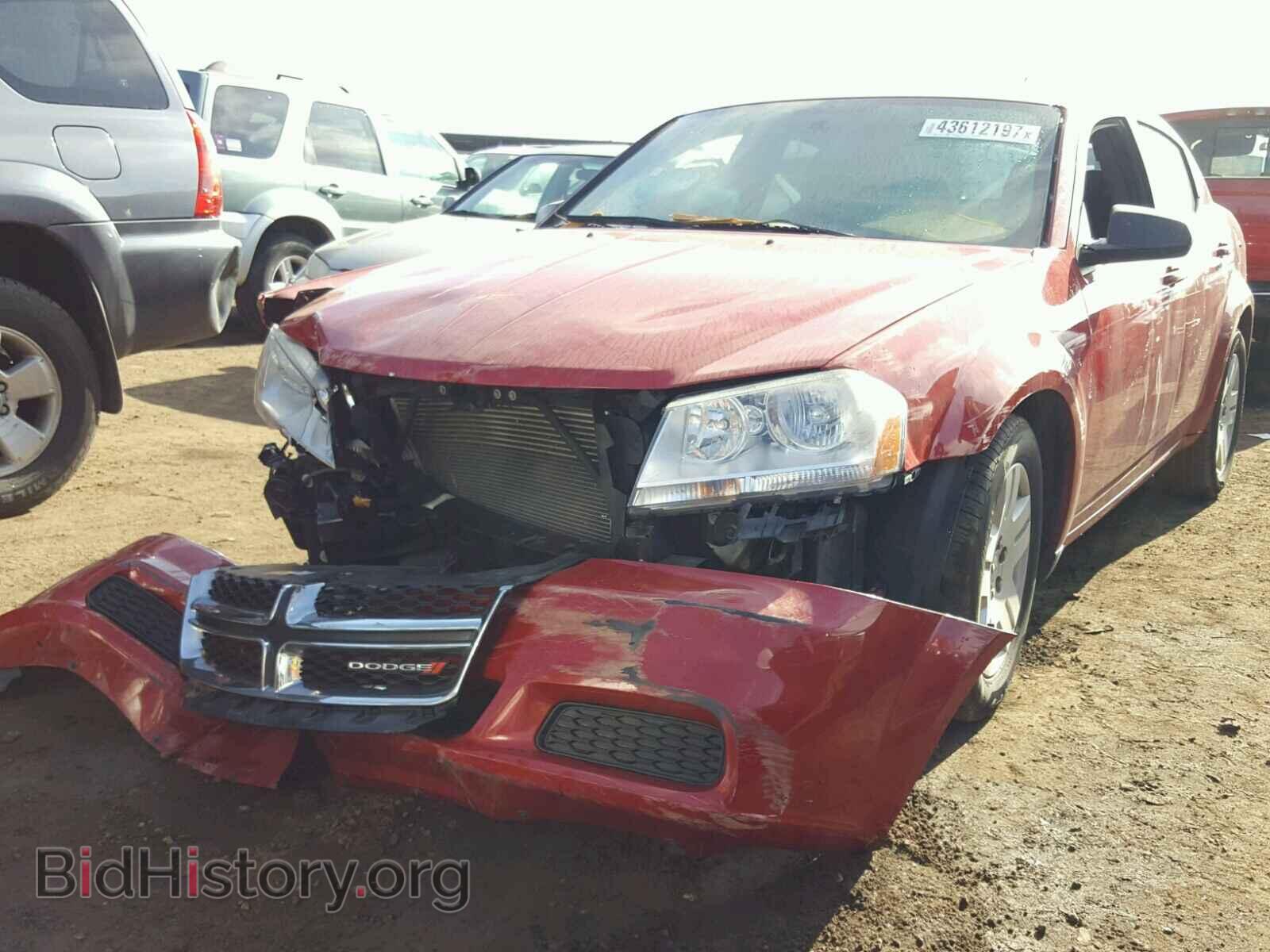 2014 DODGE AVENGER - VIN: 1C3CDZAB6EN224832 - Фото 2