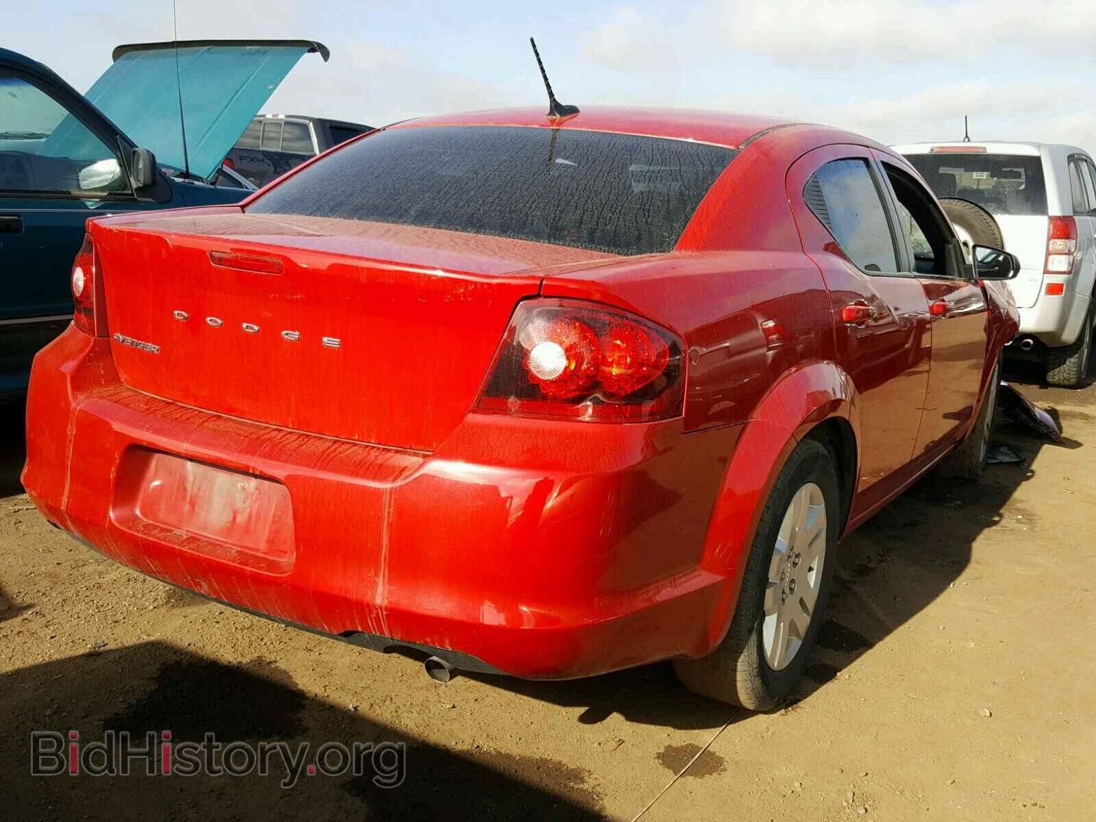 2014 DODGE AVENGER - VIN: 1C3CDZAB6EN224832 - Фото 4