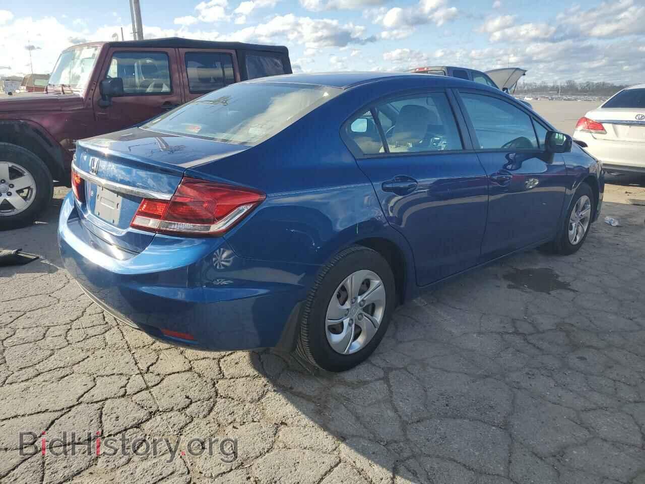2014 HONDA CIVIC - VIN: 19XFB2F58EE030185 - Фото 3