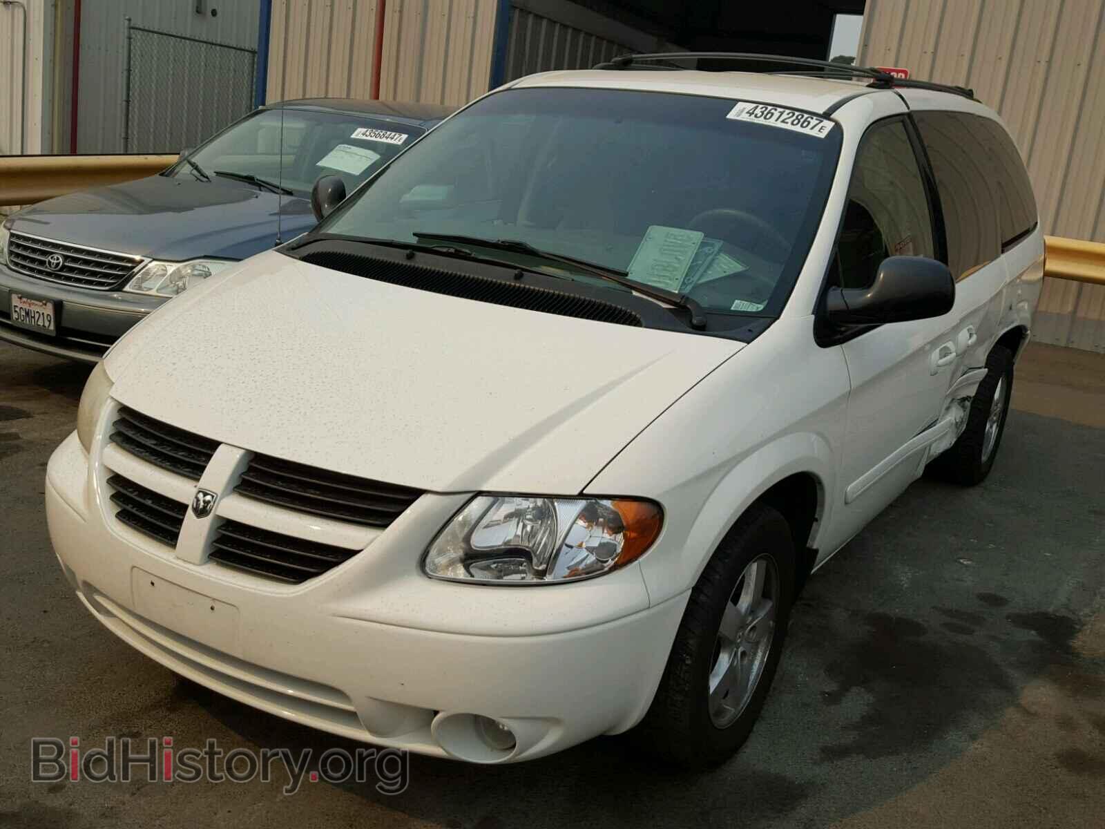 2007 DODGE CARAVAN - VIN: 2D4GP44L07R104710 - Фото 2