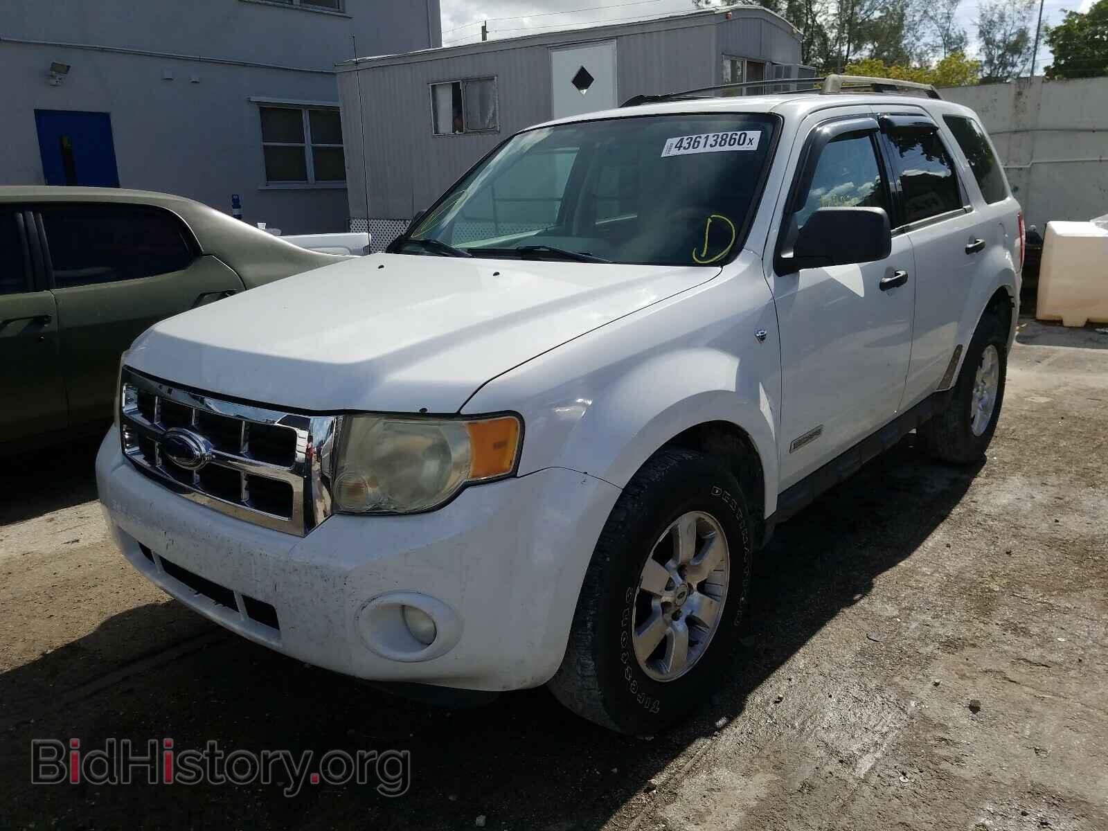 2008 FORD ESCAPE - VIN: 1FMCU03148KB48251 - Фото 2