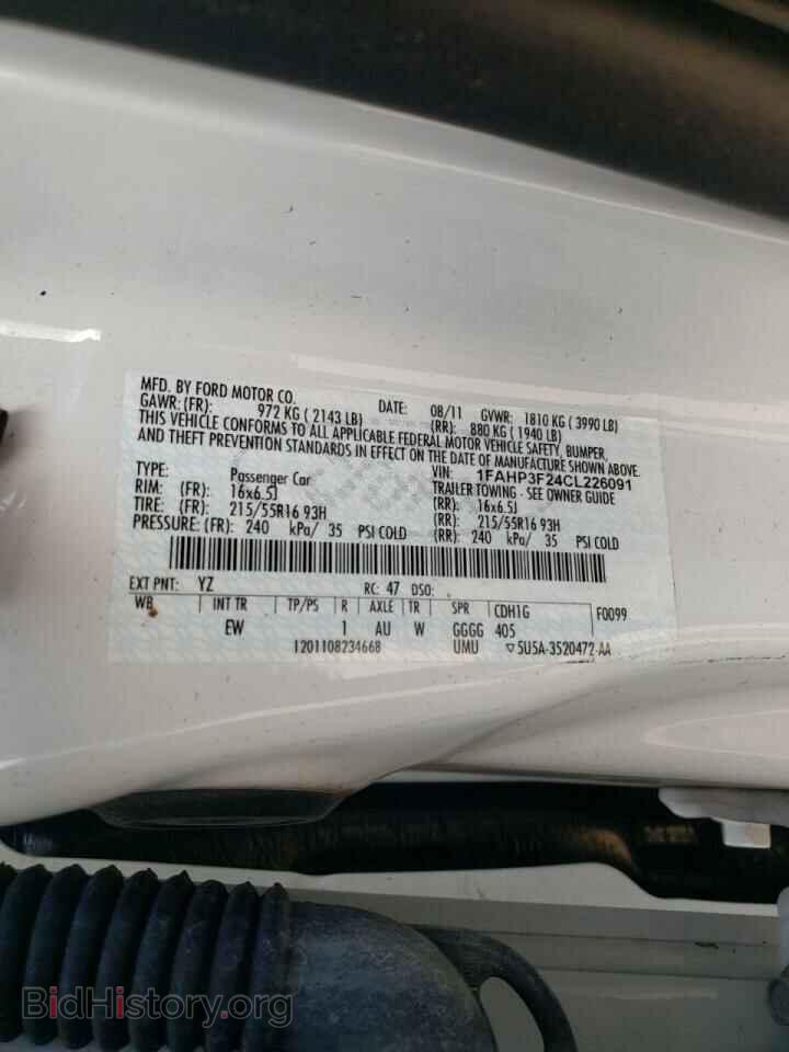 2012 FORD FOCUS - VIN: 1FAHP3F24CL226091 - Photo 10