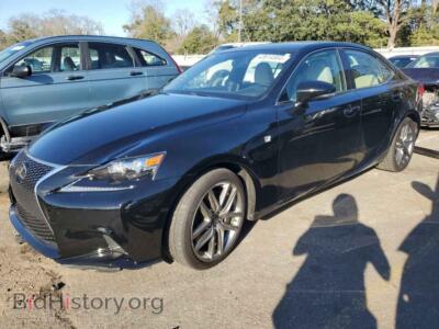 2014 Lexus IS 350, черный — VIN JTHBE1D26E5005692, Copart