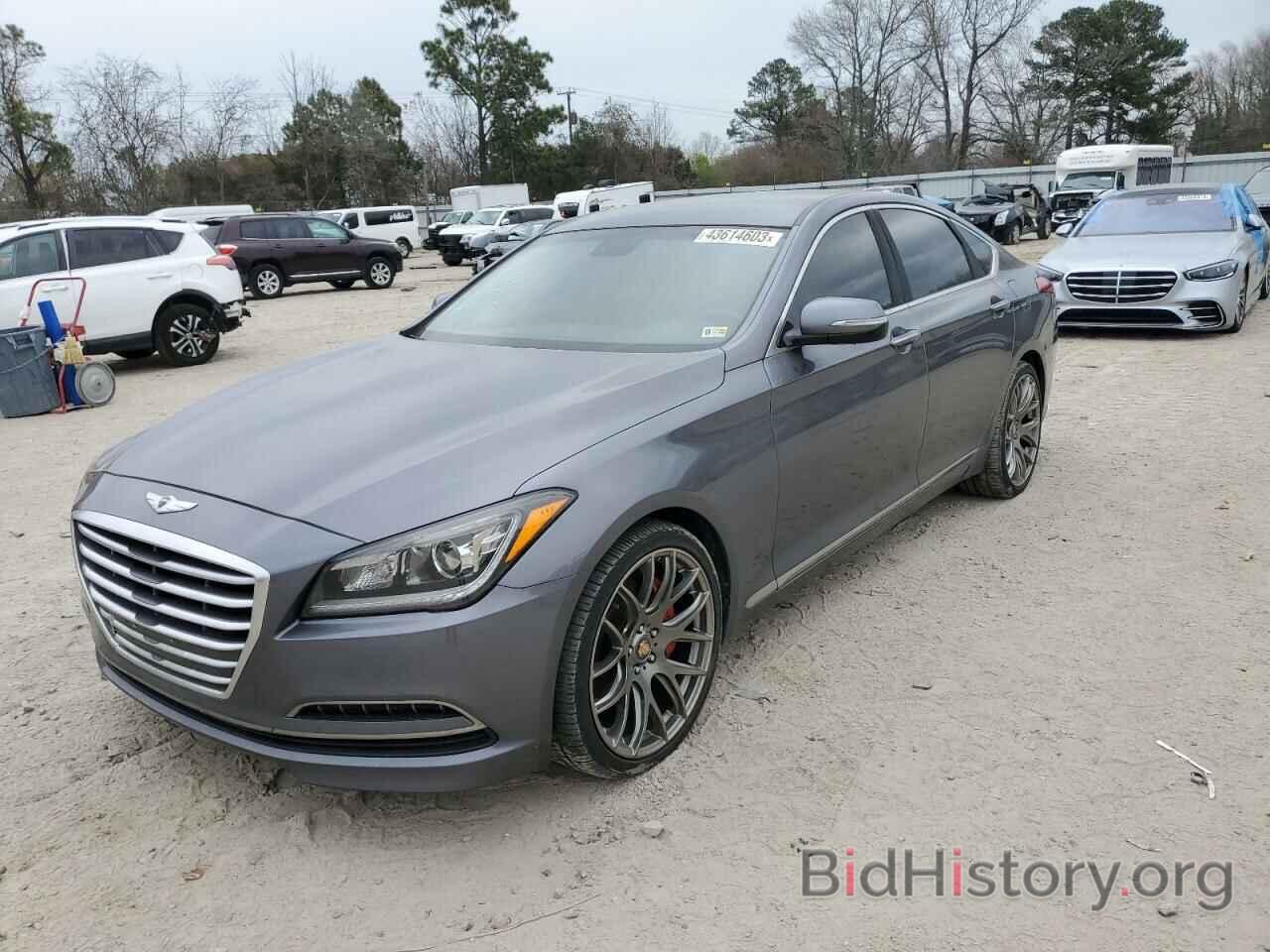 Photo KMHGN4JEXGU107735 - HYUNDAI GENESIS 2016