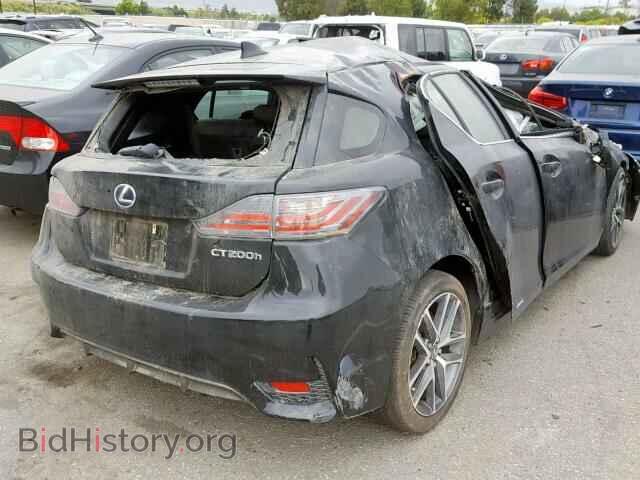 2014 LEXUS CT 200 - VIN: JTHKD5BH5E2188165 - Фото 4