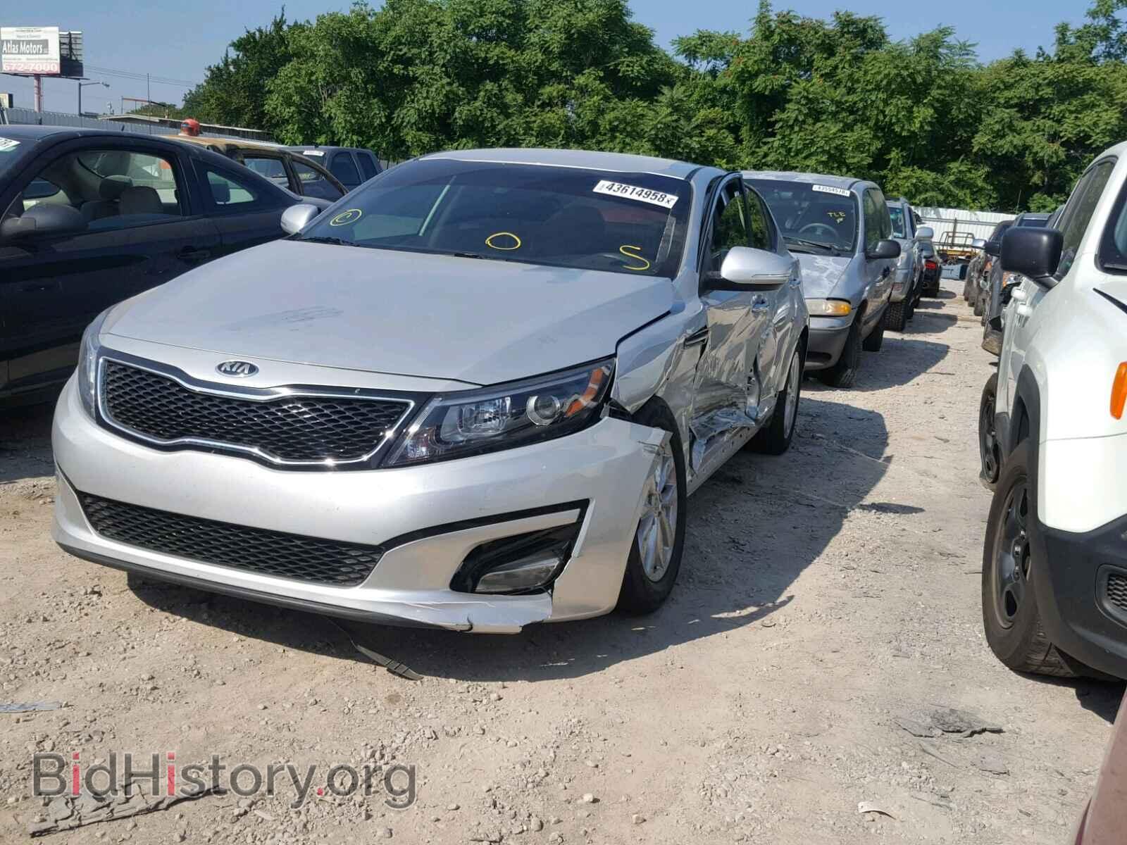 2015 KIA OPTIMA - VIN: 5XXGM4A76FG402781 - Фото 2