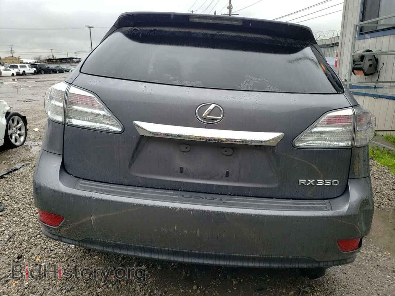 2012 LEXUS RX350 - VIN: 2T2BK1BA9CC121615 - Фото 6