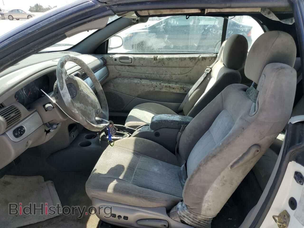 2006 CHRYSLER SEBRING - VIN: 1C3EL55R06N205206 - Фото 7