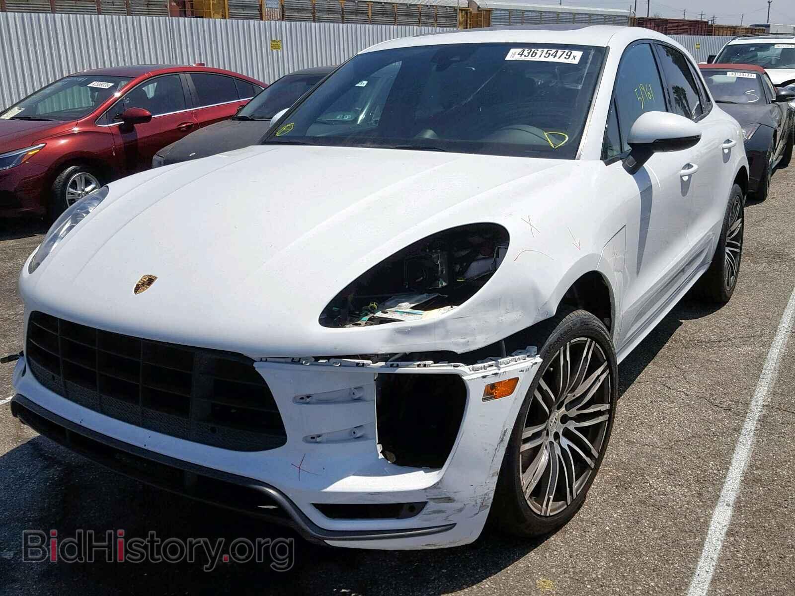 2016 PORSCHE MACAN - VIN: WP1AF2A58GLB92722 - Фото 2