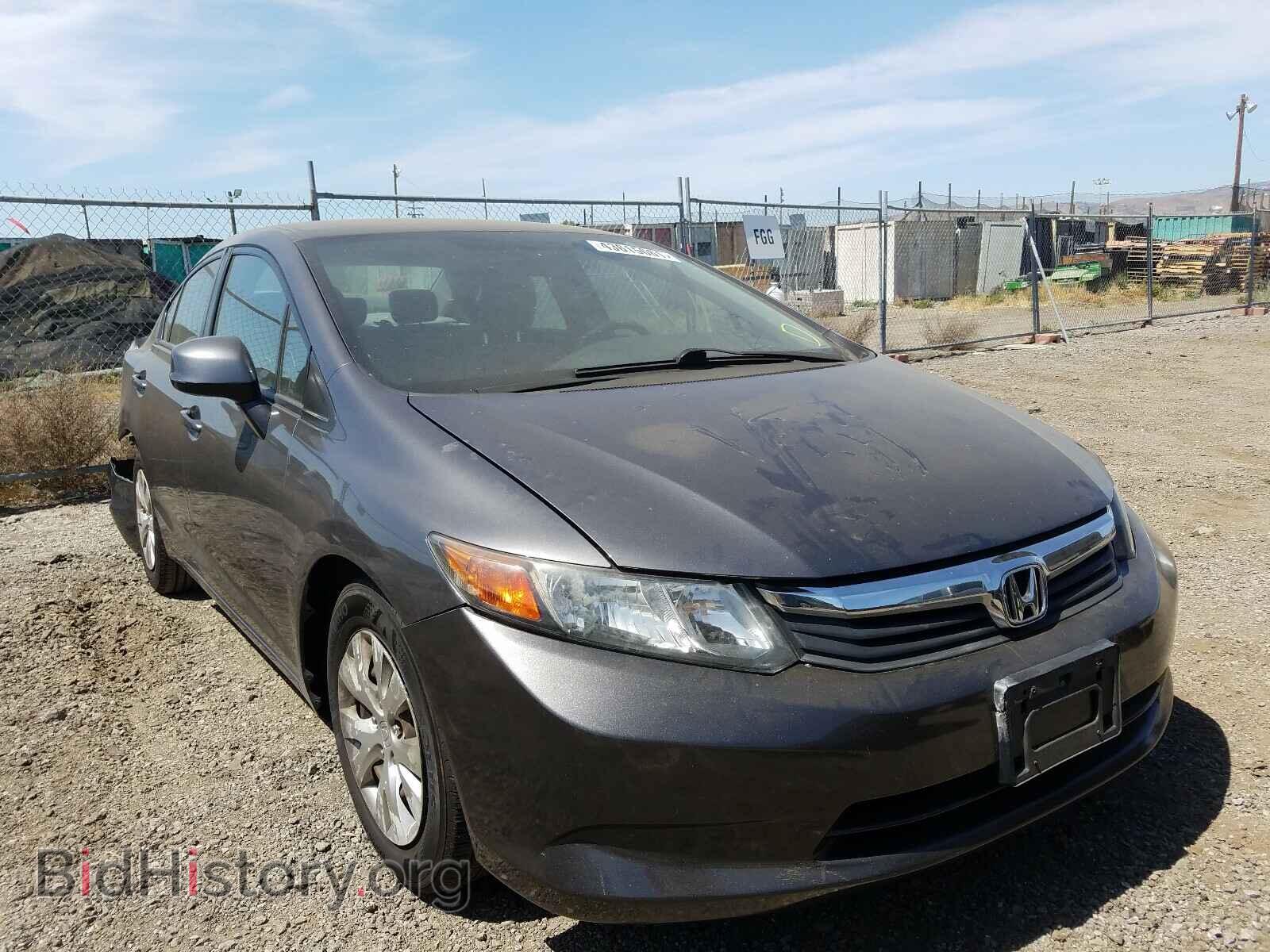 Photo 2HGFB2F52CH603939 - HONDA CIVIC 2012